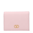 Valentino Garavani Damens Geldbörsen Rosa/Quarzleder