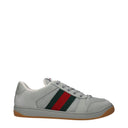 Gucci Hombres Zapatillas de Tela Gris