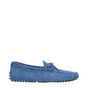 Tod's Men's Suede Blue Loafers
