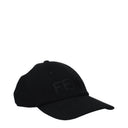 Fendi Men's Caps Cotton Black