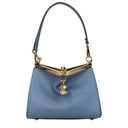 Etro Women's Handbags Vela Leather Sky Blue/Powder Blue