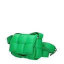 Bottega Veneta Cassette Crossbody Bags For Women Green/Parrot Leather