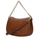 Michael Kors Carmela Women's Handbag Brown/Luggage Leather