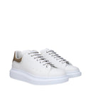 Alexander Mc Queen Men's Sneakers White/Moonstone Leather
