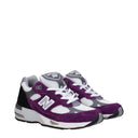 New Balance 991 Women's Sneakers Purple Fabric