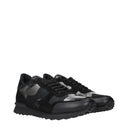 Valentino Garavani Men's Sneakers Black Leather