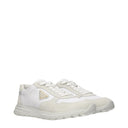 Prada Women's Sneakers White/Beige Fabric