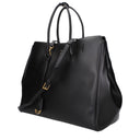 Balenciaga Women's Hampton Leather Handbag Black