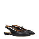 Moschino Women's Sandals Black Leather