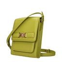 Versace Men's Crossbody Bags Green/Lime Leather