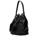 Prada Bolsos Duet Mujers Negro Charol