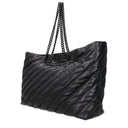 Balenciaga Women's Shoulder Bags Black Leather