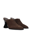 Bottega Veneta Cha Cha Women's Sandals Suede Brown/Dark Chocolate