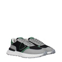 Philippe Model Sneakers Antibes Men's Fabric Black/Green