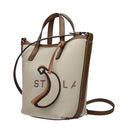 Stella Mc Cartney Women's Fabric Handbags Beige/Brown