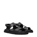 Versace Men's Leather Sandals Black