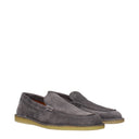 Dolce&Gabbana Slip On New Florio Ideal Uomo Suede Gray/Lead