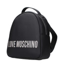 Love Moschino Backpacks And Pouches Eco Friendly Women Polyurethane Black/Silver
