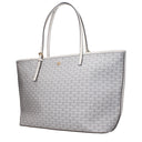 Tory Burch Women's Gemini Leather Shoulder Bag Beige/Ivory