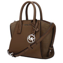 Michael Kors Avril Women's Handbag Brown/Wood Leather