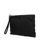 Prada Men's Pouch Black Fabric
