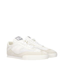 Chloé Mujers Deportivas Tejido Blanco/Beige
