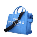 Marc Jacobs Handbags The Tote Bag Women Fabric Blue/Spring