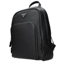 Prada Men's Backpacks And Pouches Black Leather