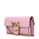Pinko Pochette Women's Pink Leather