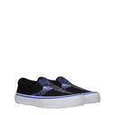 Marcelo Burlon Slip On Men's Fabric Black/Blue