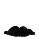 Saint Laurent 여성용 뮬 및 클로그 Visone Black