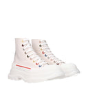 Botki Męskie Alexander Mcqueen Tkanina Beżowo/Mleczne