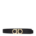 Salvatore Ferragamo Men's Belt Leather Black/Black