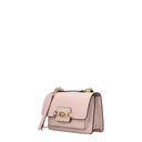 Michael Kors Heather Xs Women's Shoulder Bag Pink Leather/Pink Trim