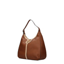Pollini Women's Shoulder Bags Polyurethane Brown/Cream