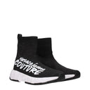 Versace Jeans Couture Women's Sneakers Black Fabric