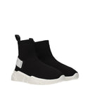 Love Moschino Women's Fabric Black Sneakers