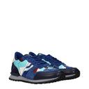 Valentino Garavani Men's Sneakers Blue/Sky Leather