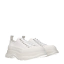 Alexander Mc Queen Tread Slick Sneakers Men's White Fabric