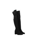 Zamszowe czarne buty damskie Stuart Weitzman