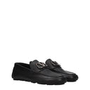 Valentino Garavani Men's Moccasins Black Leather