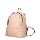 Love Moschino Backpacks And Shoulder Bags Women Polyurethane Pink/Flesh Pink