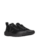 Damskie tenisówki Veja Rick Owens, materiałowe, czarne