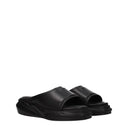 1017 Alyx 9 Sm Slides And Clogs Women Leather Black