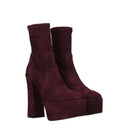 Buty damskie Stuart Weitzman Skyhi Zamsz Fioletowy/Cordovan