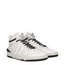 Lanvin Men's Sneakers Leather White/Black