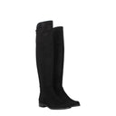 Zamszowe czarne buty damskie Stuart Weitzman