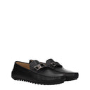 Tod's City Gommino Moccasins Men's Leather Black