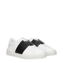 Valentino Garavani Men's Sneakers White/Black Leather