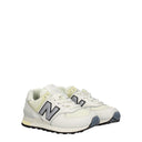 New Balance Sneakers 574 Women's Fabric Beige